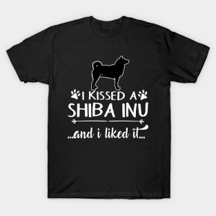 I Kissed A Shiba Inu T-Shirt